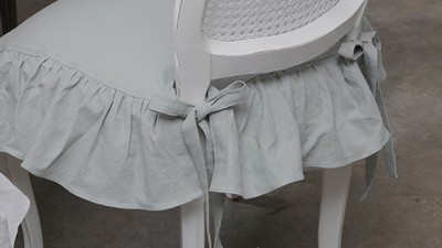 득템찬스! 프릴 식탁의자 방석 커버 후기 (솔직 후기 가득!)