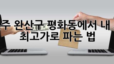 전주 완산구 평화동에서 내 차 최고가로 파는 법! 🚗💰